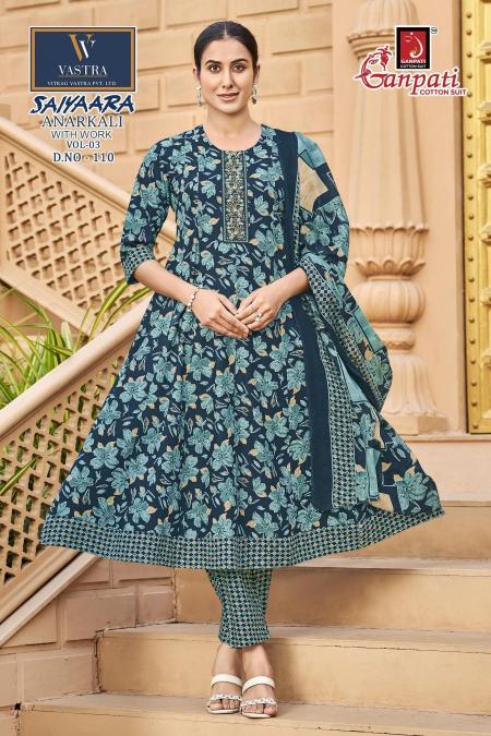 Ganpati saiyaara vol-3 wholesale market in hyderabad for western kurtis